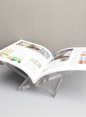 大理石底座金属亚克力书架工艺品北欧轻奢创意家居软装饰品小摆件