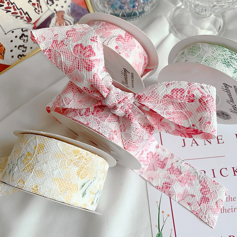 蕾丝布带丝带装饰礼物diy手工蝴蝶结织带发饰品缎带彩带包装花束,淘宝优惠券,粉丝福利购,淘宝优惠卷