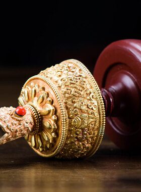 尼泊尔进口用品灌顶供具手工铜净水瓶奔巴壶贲巴壶摆件