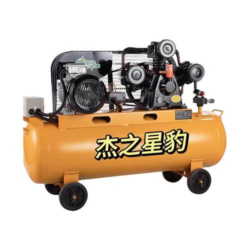 低噪-0.38/8皮带式活塞空压机气泵空气压缩机柴油动力汽保专用机 - 图2