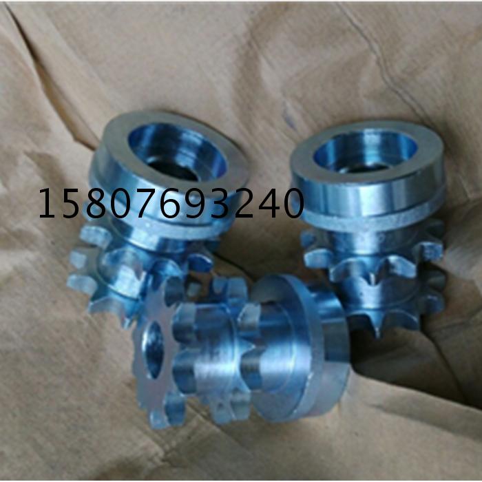 动力滚筒传动链轮08B型14齿10A单双排齿轮滚子传送机链条非标定制 - 图1