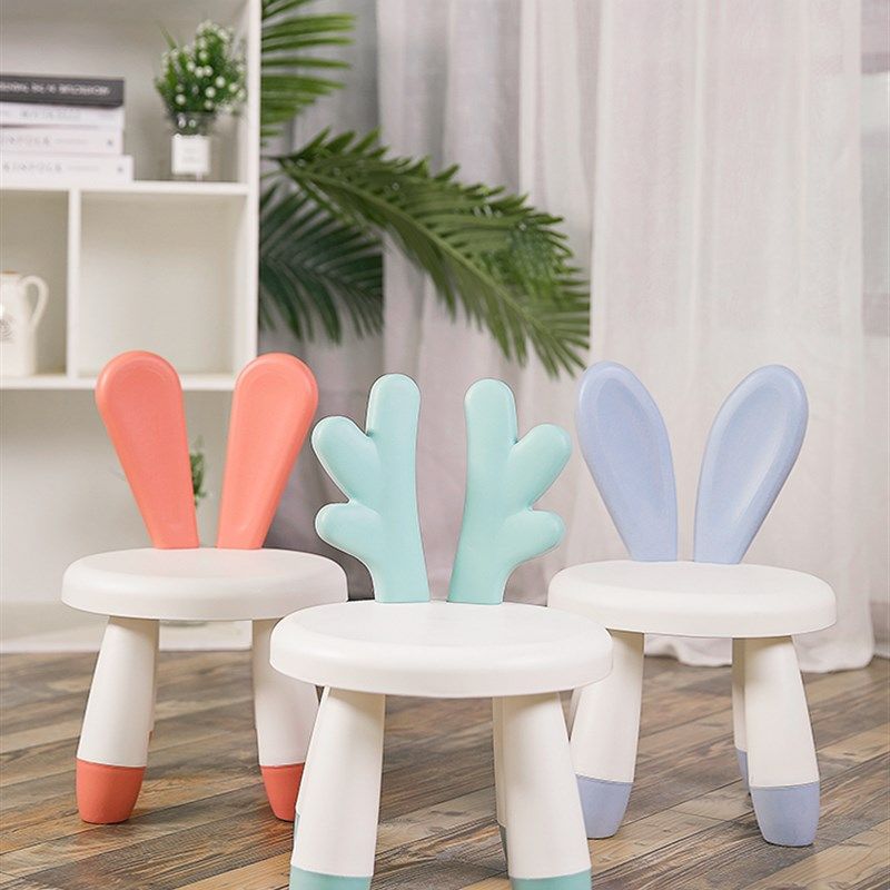 儿童椅子靠背椅塑料加厚幼儿园宝宝卡通小板凳子可爱防滑家用座椅,淘宝优惠券,粉丝福利购,淘宝优惠卷