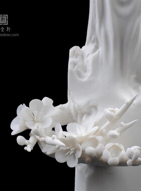 喜上眉梢古典仕女办公室书房橱窗家居明清古风唯美送闺蜜陶瓷摆件