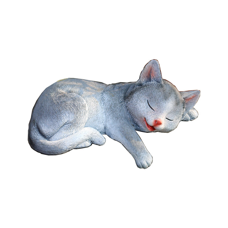 创意家居饰品客厅桌面猫咪欧式房间布置装饰品摆设户外 庭院摆件,淘宝优惠券,粉丝福利购,淘宝优惠卷
