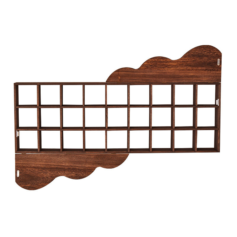 实木壁挂博古架多宝阁墙上置物架茶具杯子展示架茶壶收纳架古董架,淘宝优惠券,粉丝福利购,淘宝优惠卷