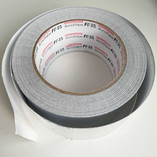 耐高温铝箔胶带 加厚型自粘铝箔玻玻纤布胶带 油烟机管道铝箔胶带 - 图2