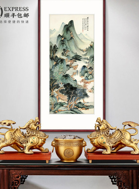 纯铜貔貅招财摆件一对客厅玄关聚财貔恘办公室装饰品乔迁开业礼品