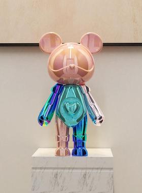 星际熊大摆件电视柜酒柜轻奢高档客厅落地家居装饰开业乔迁礼品