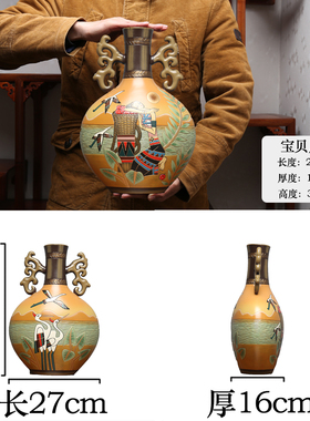 中国彝藏少数民族风特色云南丽江纪念送品家居客厅装饰品陶瓷摆件