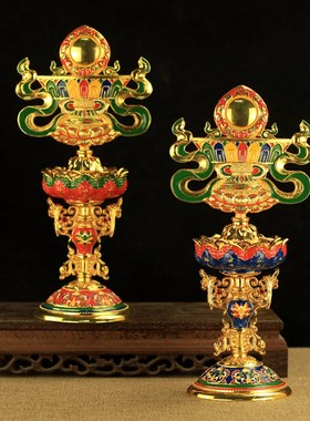 吉祥八瑞物 藏式密宗用品佛具 精美家用佛堂摆件多款可选 八瑞相