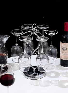 红酒杯架摆柜件轻奢高档酒杯高脚杯收纳柜架客厅酒边装饰ZSJ餐工