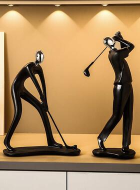 现代简约物运动人物运动人摆件家居客酒柜电饰视柜装厅品创意玄关