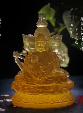 琉璃四面观音佛像 观世音菩萨 东面观音 琉璃佛像