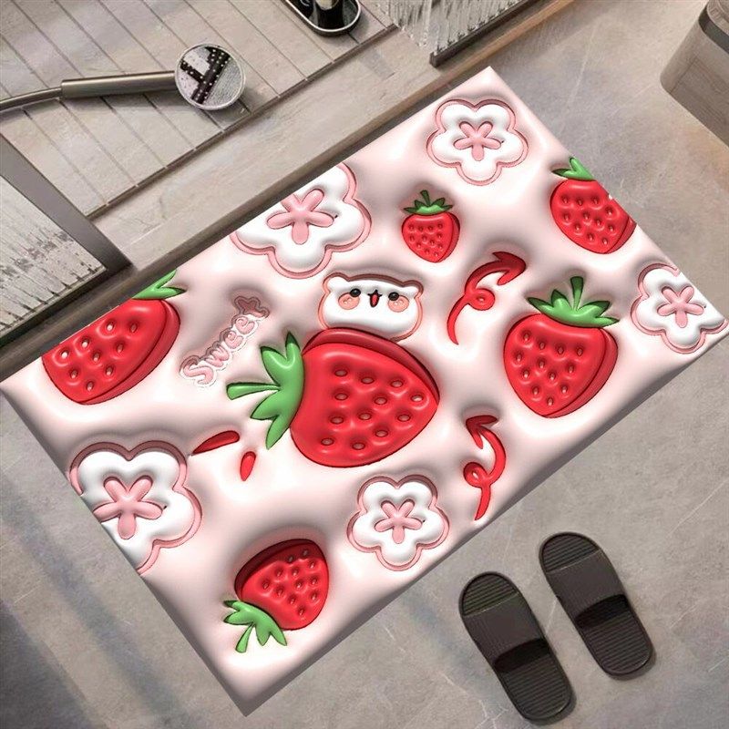 优选软硅藻泥浴室地s垫门垫吸水脚垫浴室垫硅藻土地毯吸水,淘宝优惠券,粉丝福利购,淘宝优惠卷