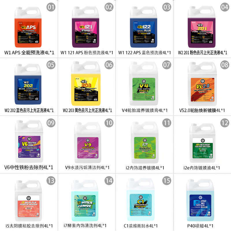4L大桶装任选套餐镀晶洗车镀膜打蜡内饰清洁剂洗车液,淘宝优惠券,粉丝福利购,淘宝优惠卷