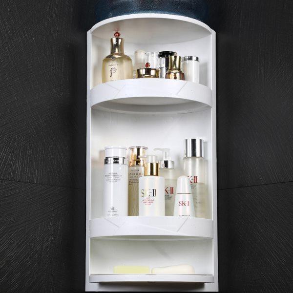 卫生间置物架浴室免打孔壁挂旋转收纳架厨房转角柜墙上三角架神器,淘宝优惠券,粉丝福利购,淘宝优惠卷