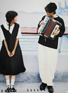 老式手风琴乐器怀旧老物件手风琴708090年代老物件48贝斯旧手风琴