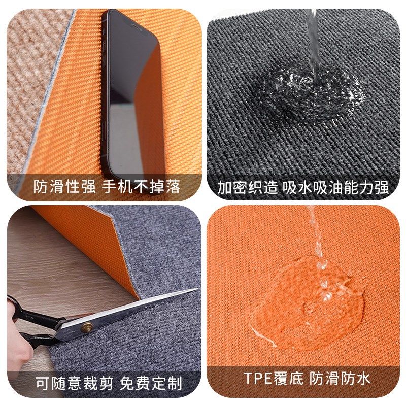 圆形地毯电脑椅地垫卧室防水防污垫书房学习椅办公桌椅子防滑垫,淘宝优惠券,粉丝福利购,淘宝优惠卷