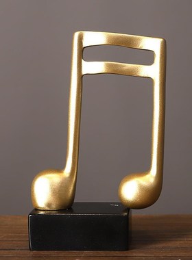 北欧音乐符号家居布置艺术摆件钢琴上装饰品客厅酒柜桌面创意礼物