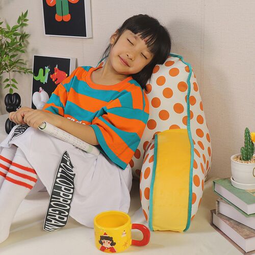 儿童床头靠垫床上大靠枕软包沙发飘窗台孕妇护腰护颈加高学生靠垫 - 图2