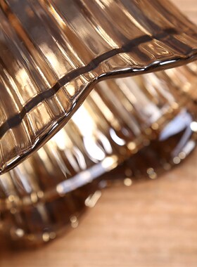 新中式果盘烟灰缸糖果罐样板房餐桌摆件欧式装饰摆设水晶果盘茶几