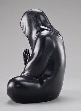 GK 神秘黑衣人 无相佛 打坐 暗黑系桌面摆件手办游戏动漫周边道具