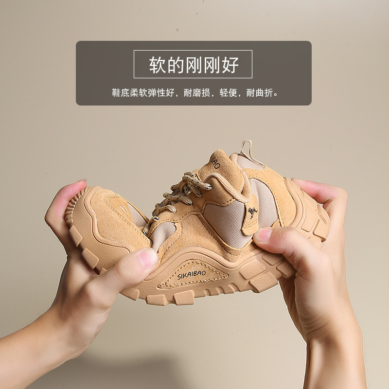 户外休闲mh500女士登山鞋2025新款厚底耐磨防滑全地形防水徒步鞋 - 图1