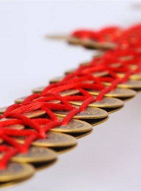 铜钱剑挂件五帝钱宝剑工艺品摆件家居客厅玄关装饰品道士古铜钱剑