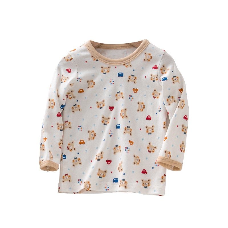 2件装儿童纯棉春款秋衣男童宝宝长袖T恤棉毛衫打底衫家居内衣睡衣,淘宝优惠券,粉丝福利购,淘宝优惠卷