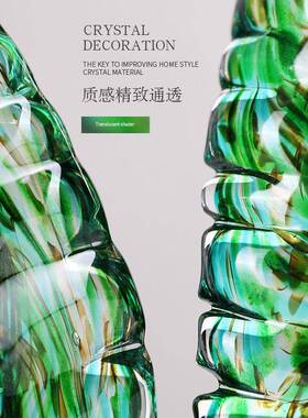 轻奢琉摆件电视柜柜玄酒关高JZ-FY120饰品玻璃客端厅装璃饰高档工