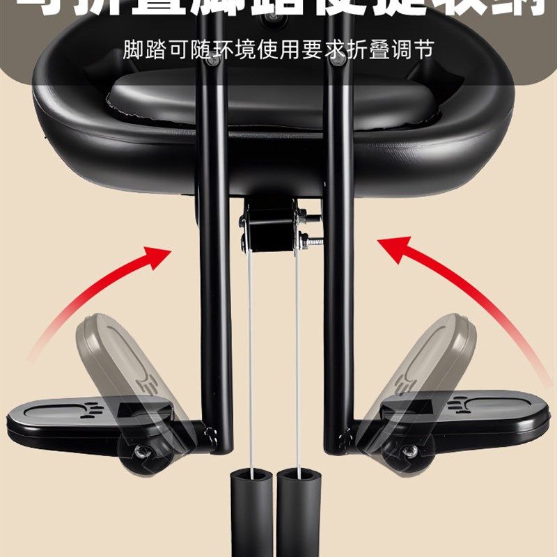 适用大行P8/P10小布折叠自行车儿童座椅前置宝宝安全坐椅小孩婴儿,淘宝优惠券,粉丝福利购,淘宝优惠卷