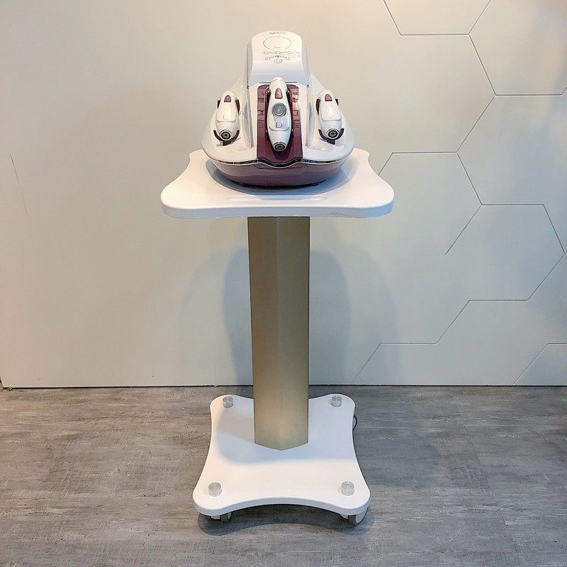 简约美容仪器小推车小气泡底座水光仪架子皮肤检测仪移动置物架,淘宝优惠券,粉丝福利购,淘宝优惠卷