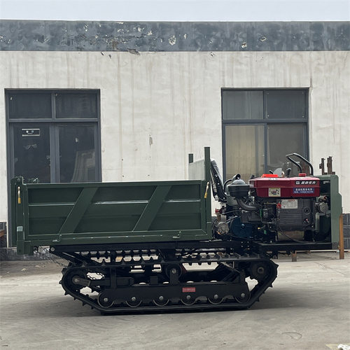 山地拉运木材履带运输车农用爬山虎翻斗式自卸车果园工程运输车 - 图1