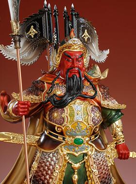纯铜关公神像客厅FX.462.0奉武供财神关羽关摆二爷雕像公铺司店开