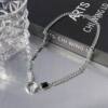 Wang Jiaer's same necklace men's trendy high-end autumn and winter irregular necklace men's sweater sweater chain accessories