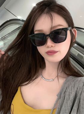 金属风简约时尚项链气质百搭个性设计感锁骨链2023年新款网红颈链