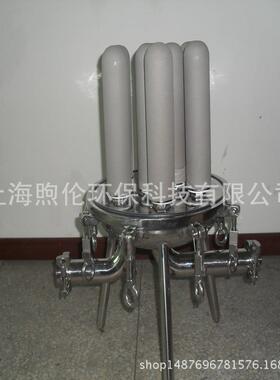 3芯不锈钢钛棒精密过滤器 大容量保安过滤器 可按需定制