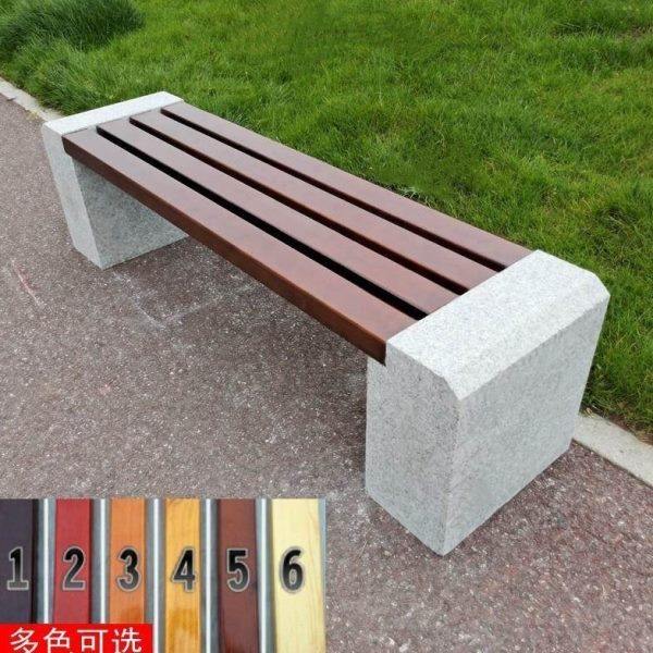 石雕防腐木长条石凳户外庭院凳子大理石公园石长椅花岗岩石台定制,淘宝优惠券,粉丝福利购,淘宝优惠卷