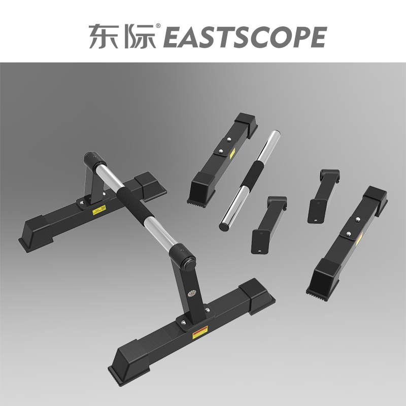 东际 超大俄挺重型俯卧撑支架 工字型俯卧撑双杠支撑健身用品 - 图3