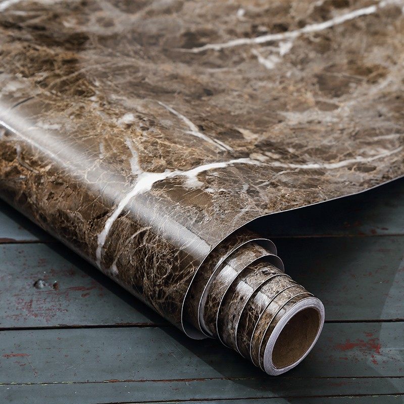 仿大理石贴纸自粘防水加厚厨房台面防油墙纸石纹浴室pvc翻新橱柜,淘宝优惠券,粉丝福利购,淘宝优惠卷