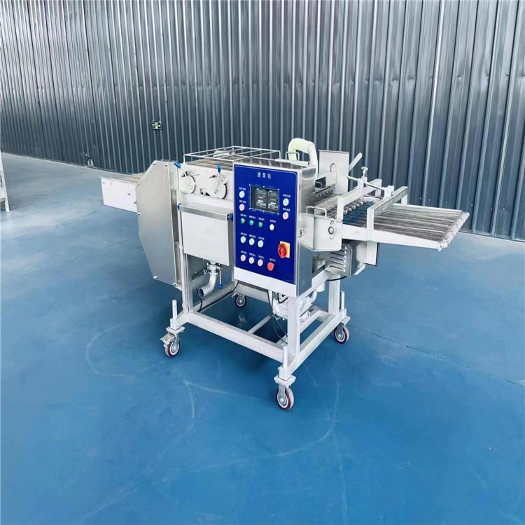 商用山楂裹巧克力上浆机全自动锅包肉上浆机无骨鸡柳挂糊上浆设备,淘宝优惠券,粉丝福利购,淘宝优惠卷