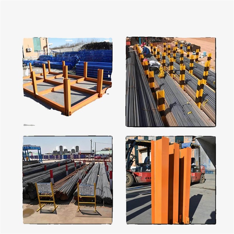 钢筋堆放架建筑工地材料堆放平台定型化料场钢筋堆放支架工字 - 图1