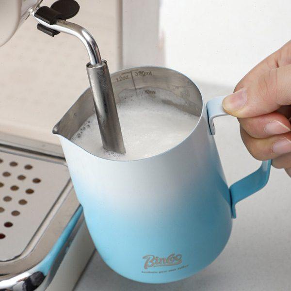 bincoo拉花缸圆嘴拉花杯专业咖啡打奶缸奶泡杯专用刻度牛奶量杯大,淘宝优惠券,粉丝福利购,淘宝优惠卷