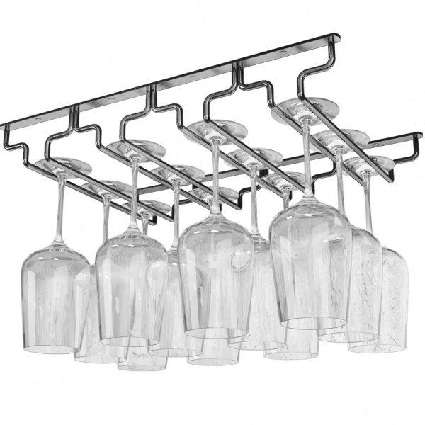 不锈钢红酒杯架家用红酒杯挂架酒杯架悬挂倒挂酒柜子红酒架摆件,淘宝优惠券,粉丝福利购,淘宝优惠卷