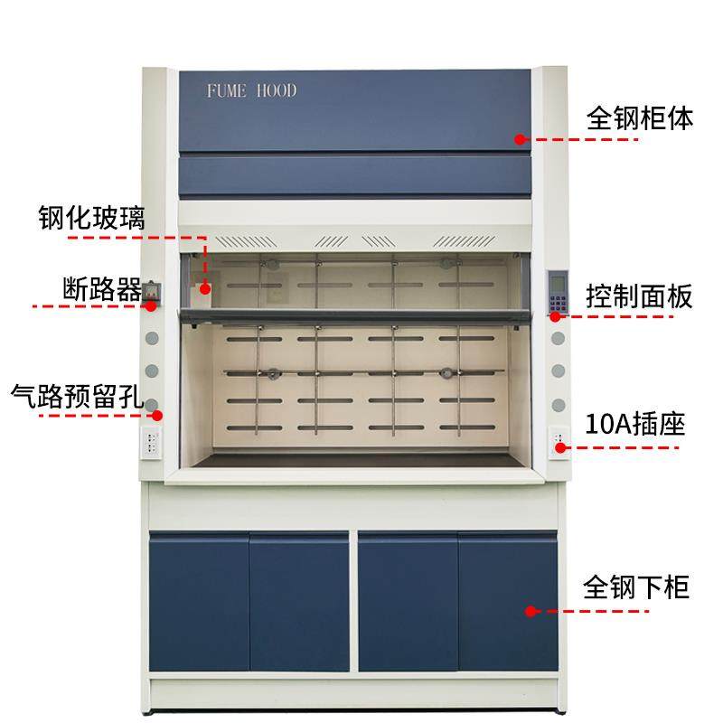实验室全钢通风橱桌上型耐腐蚀不锈钢排风柜化验室PP通风柜定制,淘宝优惠券,粉丝福利购,淘宝优惠卷
