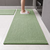 Special kitchen long floor mat, water-absorbent, anti-slip, r-oil-proof, wipeable, washable, anti-dirty floor mat, l-shaped entry door door carpet