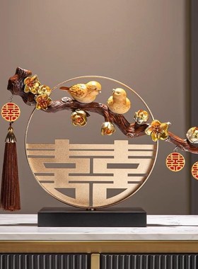 喜柿 喜事临门新婚礼物送新娘新人送闺蜜订婚结婚礼品送礼摆件