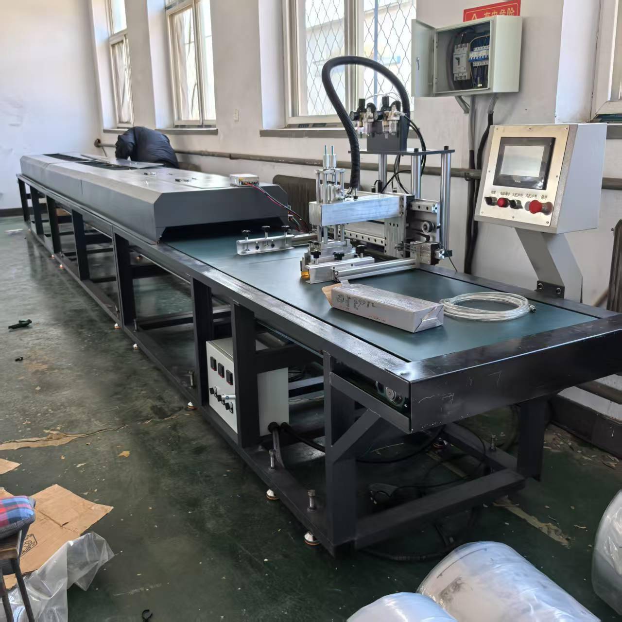 平面丝网印刷机厂家定制编织袋无纺布logo单色印刷小型自动丝印机 - 图1