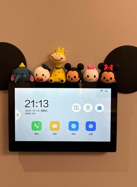 新家的100个快递  可视门铃装饰房间改造小物件家居玄关装饰摆件