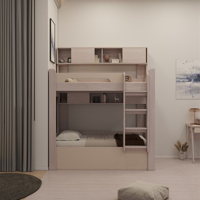 [可发香港]双层床上下铺儿童抽屉箱香港高架碌架床高低储物柜組合,淘宝优惠券,粉丝福利购,淘宝优惠卷